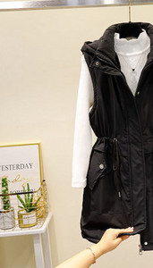 Női meleg mellény belsővel