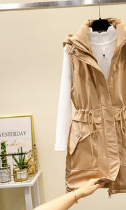 Női meleg mellény belsővel