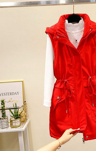 Női meleg mellény belsővel