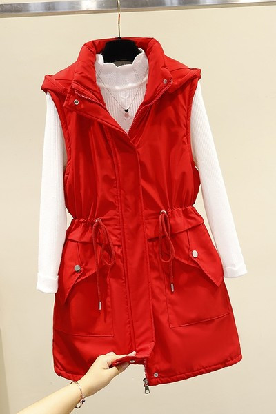 Női meleg mellény belsővel