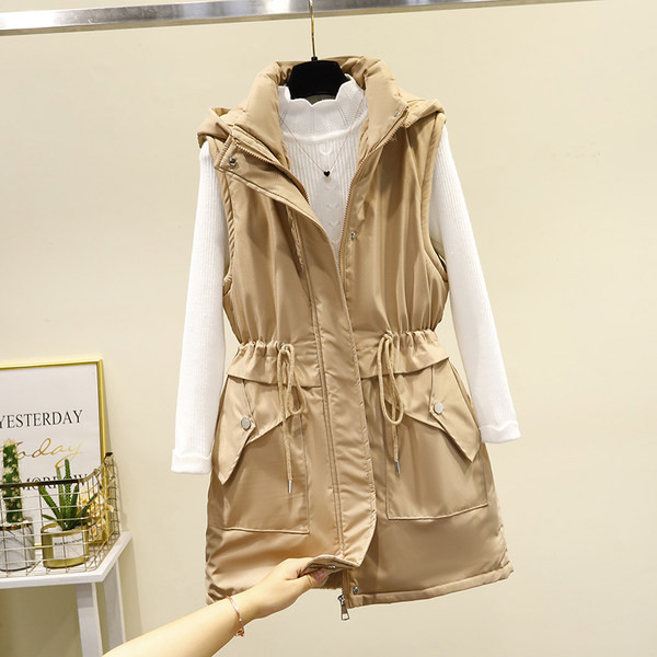 Női meleg mellény belsővel