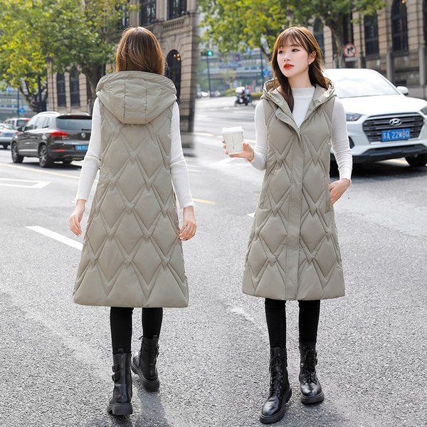 Novi model ženske duge vestice sa kapuljačom