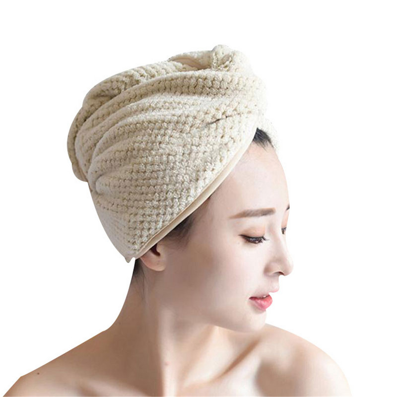 Prosop de baie din microfibră, uscare a părului, uscare rapidă, prosop de baie pentru femeie, moale de duș, pentru femei, înveliș pentru cap, instrumente de baie