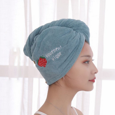 Ženska čarobna kapa za tuširanje od mikrofibre za djevojčice Ručnik Šeširi za kupanje Ženska kapa za suhu kosu Super upijajuća brzo sušeća mekana ženska turban glava