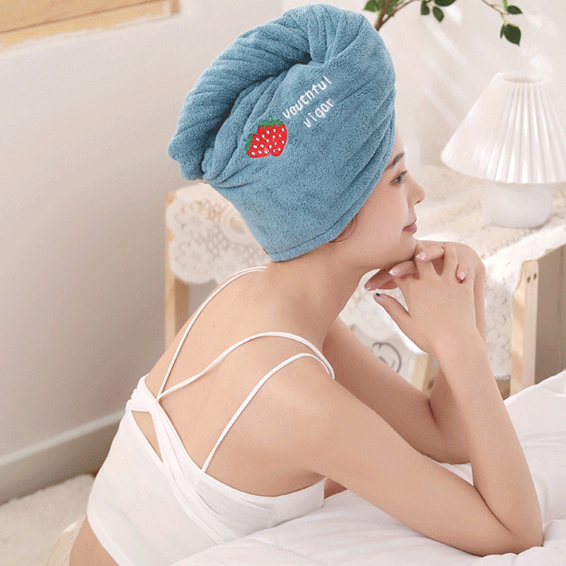 Ženska čarobna kapa za tuširanje od mikrofibre za djevojčice Ručnik Šeširi za kupanje Ženska kapa za suhu kosu Super upijajuća brzo sušeća mekana ženska turban glava