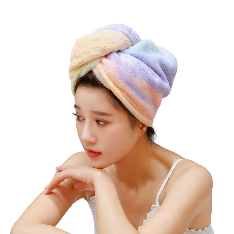 2022. Ručnik od mikrovlakana Ručnik za kosu Ručnici za kupanje za odrasle Kućni frotirni ručnici Kupaonica Serviette De Douche Turban za sušenje kose