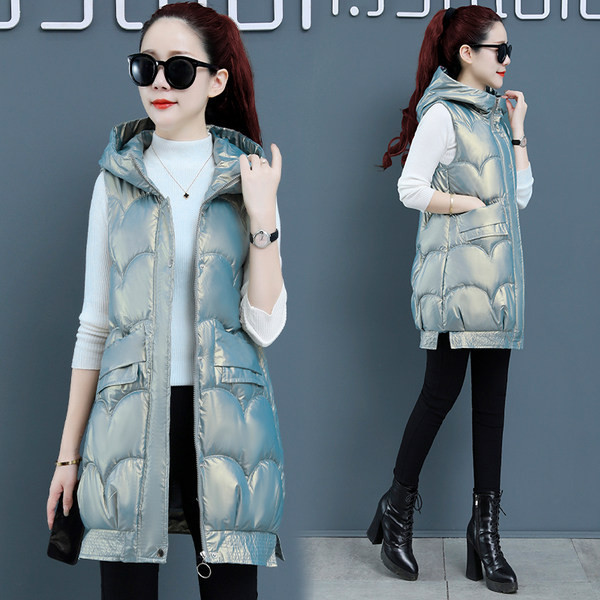 Vesta de dama model nou cu gluga in mai multe culori