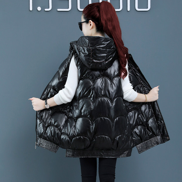 Vesta de dama model nou cu gluga in mai multe culori