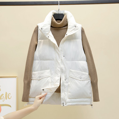 Vesta toamna-iarna cu buzunare si nasturi