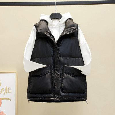 Vesta toamna-iarna cu buzunare si nasturi