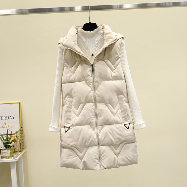 Vesta casual dama cu buzunar si gluga