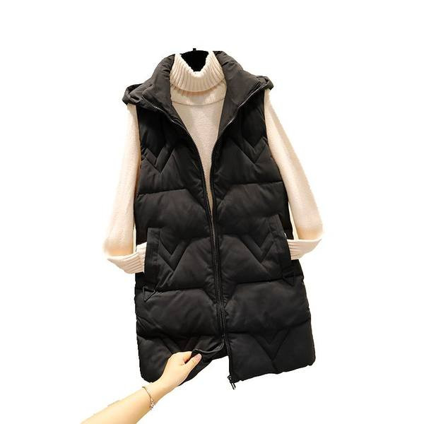 Vesta casual dama cu buzunar si gluga