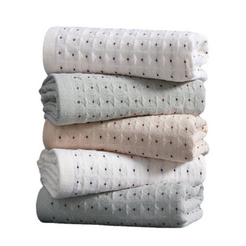 Хавлиена кърпа от чист памук Абсорбираща хавлиена кърпа за лице Подарък Изцяло памучна двуслойна домашна текстилна градина