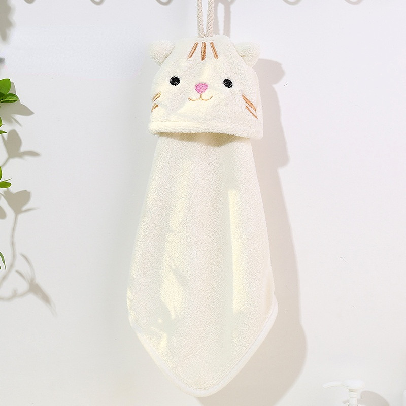 Animaciniai rankšluosčiai kūdikių voniai Rankšluosčiai vaikams Vaikų mikropluošto rankšluosčiai virtuvei Greitai džiūstantys pakabinami rankšluosčiai