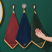 Minkštas rankų rankšluostis, pakabinamas, sugeriantis vonios rankšluostis, skirtas vonios kambariui, greitai džiūstantis, sugeriantis mikropluošto šluostės