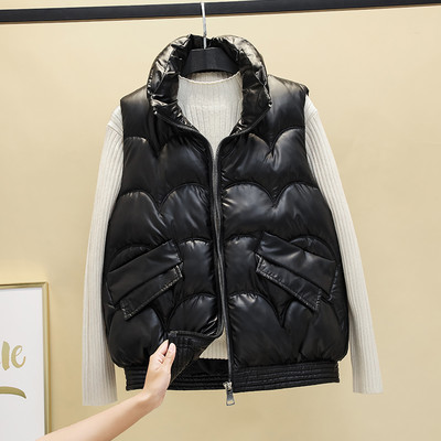 Moteriška laisvalaikio liemenė su užtrauktuku ir kišene