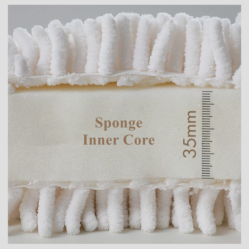 Minge pentru ștergerea mâinilor din chenille, cu uscare rapidă, prosop de mâini super microfibră pentru copii, pentru baie, bucătărie, la atingere moale, cu bucle de agățat