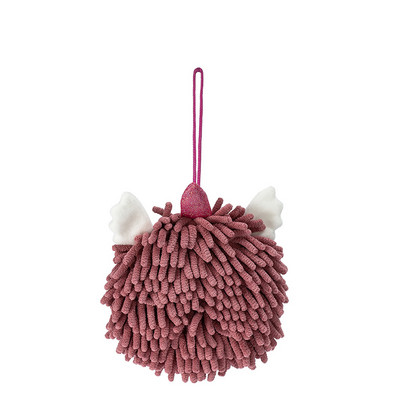 Mieli gyvūnų šeniliniai rankšluosčiai Nuvalykite rankšluosčių rutulį su pakabinamomis kilpomis virtuvėje greitai džiūstantys minkšti sugeriantys mikropluošto rankšluosčiai