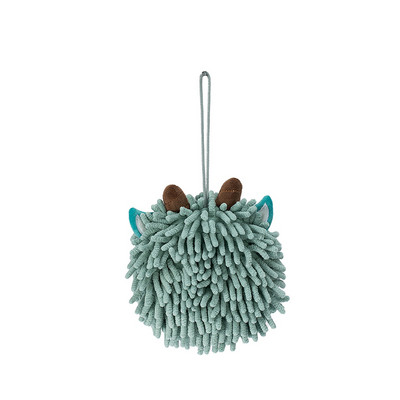 Mieli gyvūnų šeniliniai rankšluosčiai Nuvalykite rankšluosčių rutulį su pakabinamomis kilpomis virtuvėje greitai džiūstantys minkšti sugeriantys mikropluošto rankšluosčiai