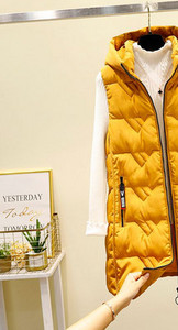 Női mellény a mindennapi tiszta modellhez