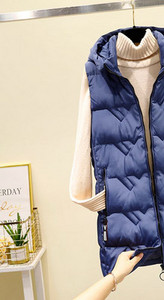 Női mellény a mindennapi tiszta modellhez