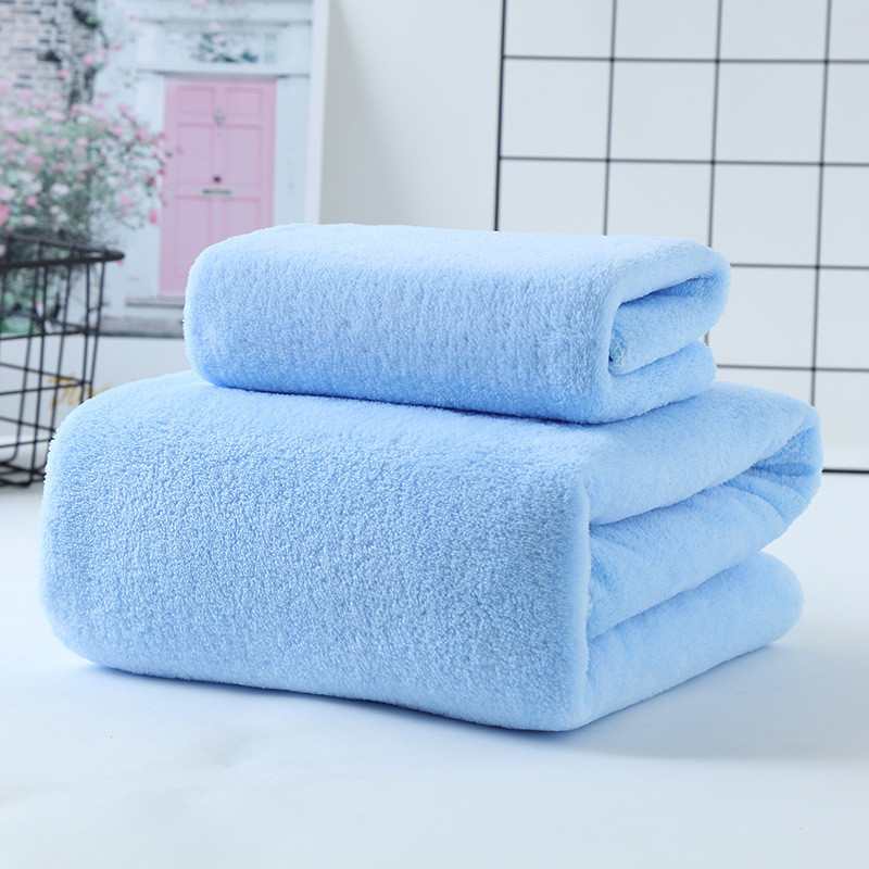 koralų vilna Vonios rankšluosčių rinkinys Sugeriantis suaugusiųjų vonios rankšluosčiai Vienspalvis Minkštas Draugiškas veido Rankšluostė Dušo Rankšluostė Vonios Šluostei