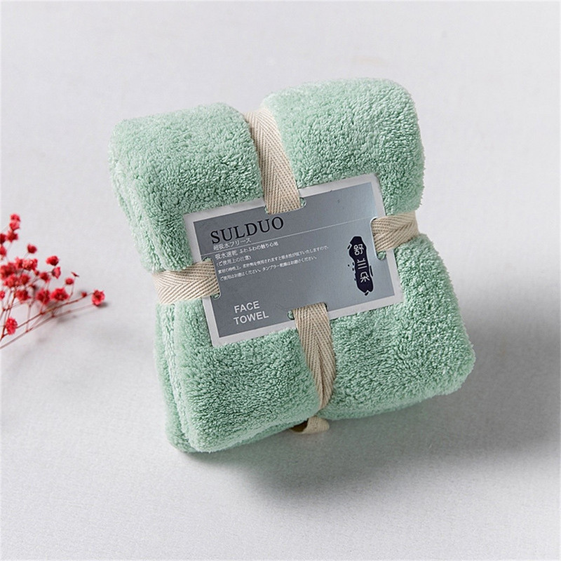 Prosop de baie din fleece de corali îngroșă Absoarbe apă cu uscare rapidă, prietenos cu pielea, prosoape moi din microfibră, articole de baie, 36x80cm, vânzare fierbinte