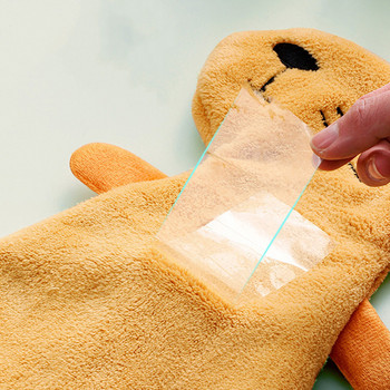 Анимационно животно Хипопотам Хавлиена кърпа за ръце Домакинска висяща детска носна кърпа Удебелена супер абсорбираща Лесно почистваща се кърпа за съдове