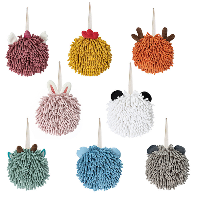 Ručnik za ruke sa slatkim crtanim životinjama Soft Close Skin Dječja spužva Plišana tkanina Kuhinja Kupaonica Super upijajući ručnici