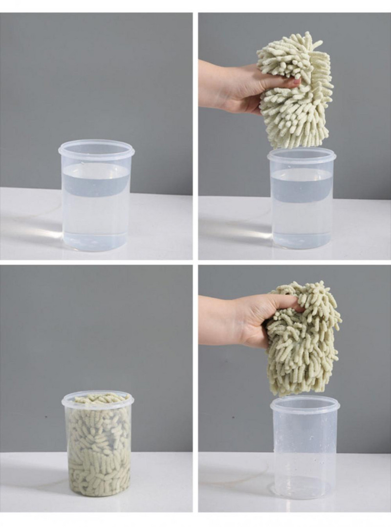 Šeniliniai rankšluosčiai Vonios rankšluosčių rutulys su pakabinamomis kilpomis Greitai džiūstantys minkšti, sugeriantys mikropluošto rankšluosčiai virtuvei