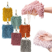 Mieli ežiuko šeniliniai rankšluosčiai su pakabinamomis kilpomis vaikams Bathrrom Rankšluosčiai greitai džiūsta, minkšti, sugeriantys mikropluošto rankšluosčiai