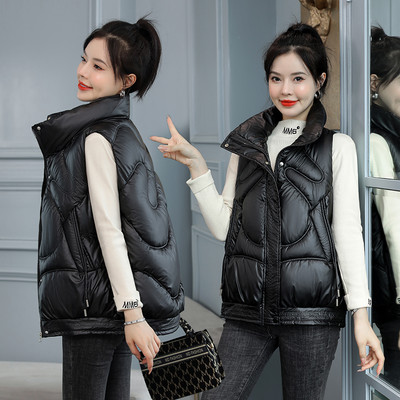 Vesta de dama toamna-iarna cu fermoar si buzunar