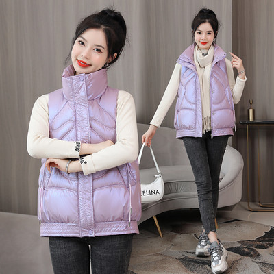 Vesta de dama toamna-iarna cu fermoar si buzunar