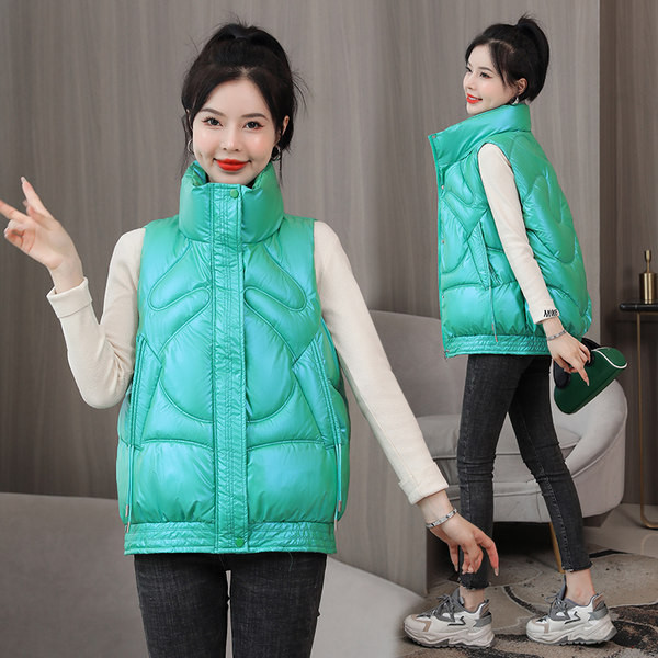 Vesta de dama toamna-iarna cu fermoar si buzunar