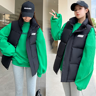 Naujo modelio moteriška liemenė aukšta apykakle - kelių spalvų