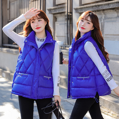 Vesta de dama model scurta cu sireturi