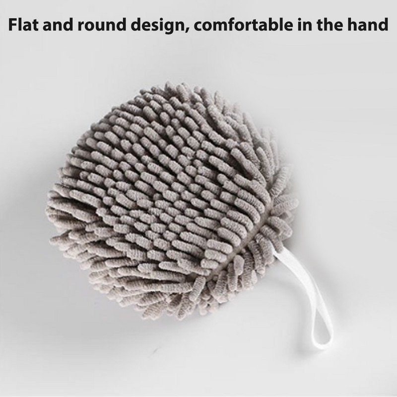 Šenill käterätik vannitoaköögi jaoks Rippuv käterätikupall Kiiresti kuivav pehme imav salvrätik Kätekuivatus Mikrofiiberrätikud