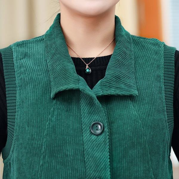 Vesta casual dama cu nasturi in mai multe culori