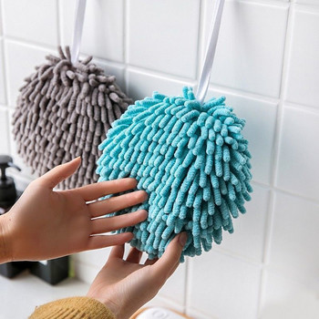 Избършете ръце Хавлиена топка Абсорбираща бързосъхнеща мека абсорбираща микрофибърна шенилна кърпа Touch Home Health за кухня Баня