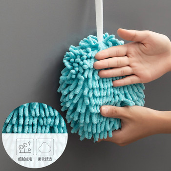 Избършете ръце Хавлиена топка Абсорбираща бързосъхнеща мека абсорбираща микрофибърна шенилна кърпа Touch Home Health за кухня Баня
