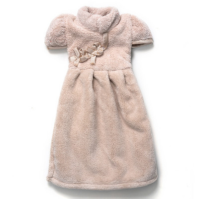 Coraline törülköző Kína Cheongsam akasztható nedvszívó puha gyerek kéztörlő konyhai tiszta törölköző mikroszálas akasztós fürdőszoba