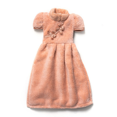 Coraline törülköző Kína Cheongsam akasztható nedvszívó puha gyerek kéztörlő konyhai tiszta törölköző mikroszálas akasztós fürdőszoba