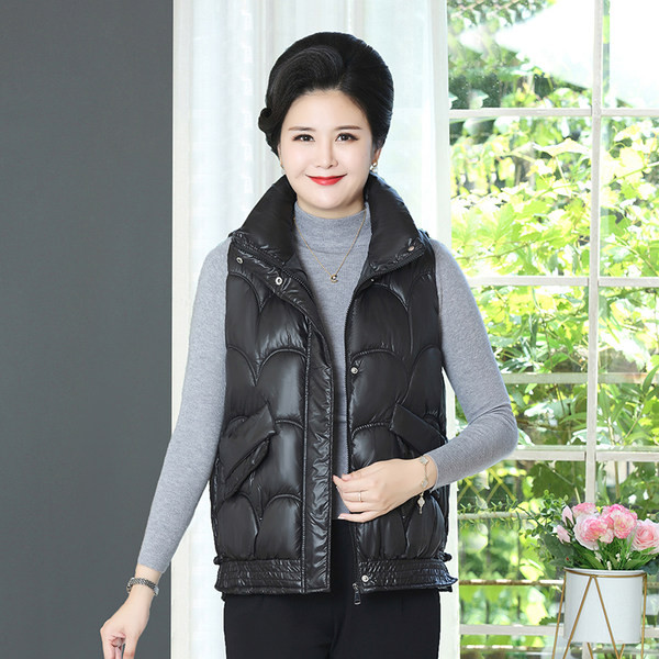 Vesta solida dama cu fermoar si buzunar