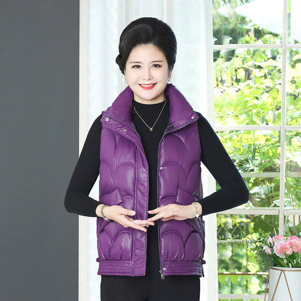 Vesta solida dama cu fermoar si buzunar