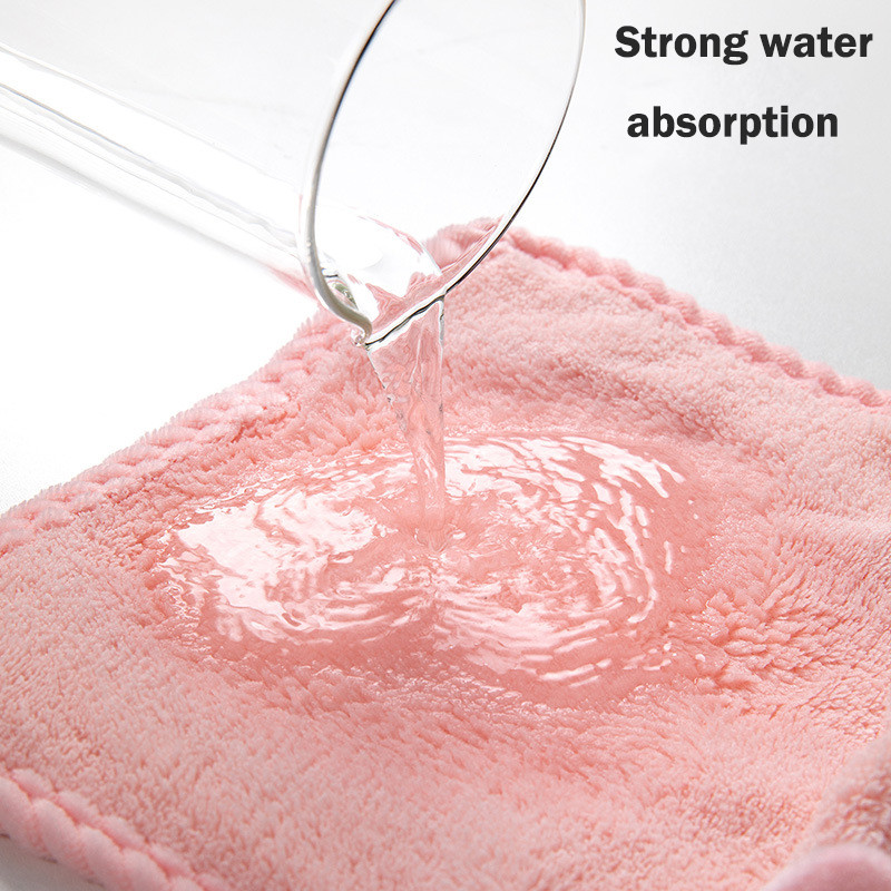 1vnt. Minkštas korėjietiško stiliaus rankšluostis animacinių filmų kiaulių siuvinėjimo buitinė sienelė, sugerianti nosinė, virtuvės vonios reikmenys