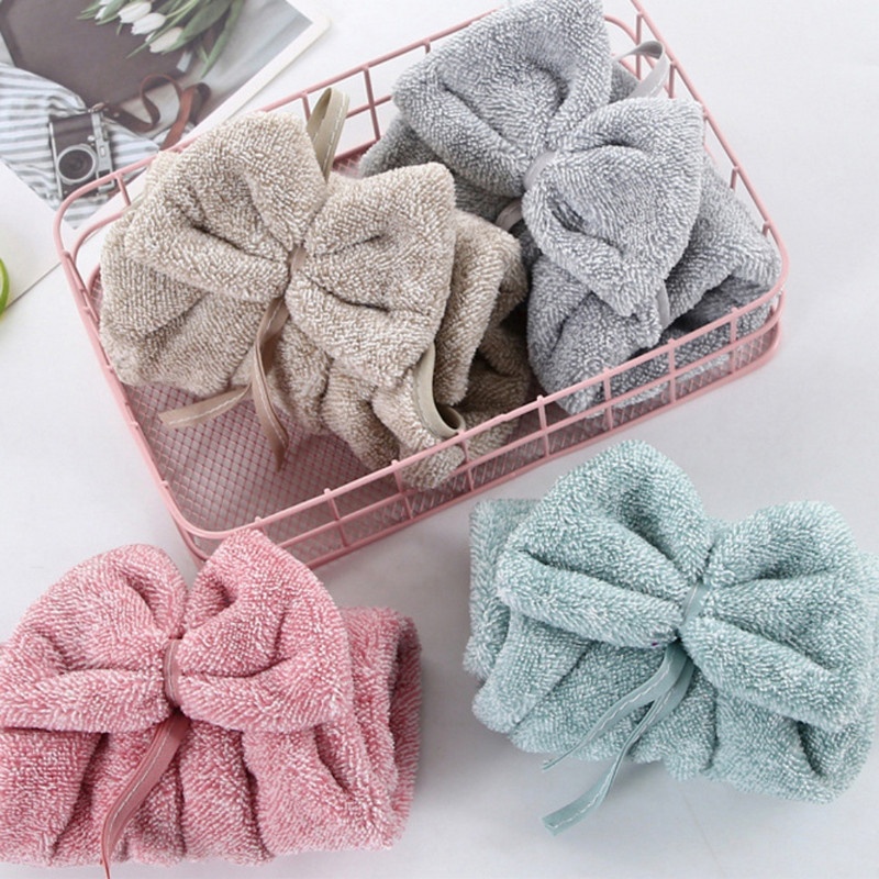 Mašnica Ručnik za ruke Tkanina od mikrovlakana Brzo sušeći Upijanje vode Suhi viseći Ručnik za pranje ruku Djeca Svakodnevna upotreba u kuhinji Kupaonica