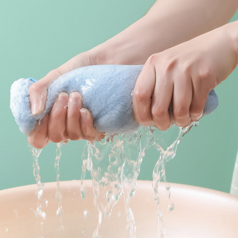 Animacinis filmukas Lapė Kabantis Rankšluostis Minkštas Koralinis Virtuvės Rankšluostis Mielas Vaikams Vaikų Kūdikių Greitai Išdžiūsta Maudymosi Rankšluostė Audinys Vonios Priedai