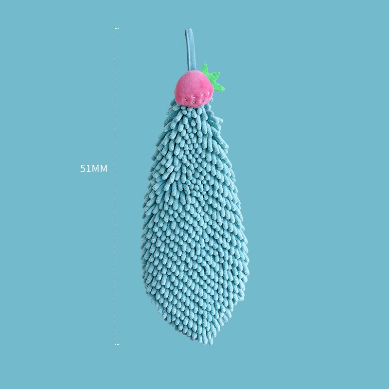 Brzosušivi ručnik za ruke Slatki oblik voća Kuhinjski kupaonski ručnik koji se može držati Upijajuće brisanje Plišani ručnici za ruke