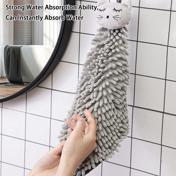 TECHOME Cartoon Animal Hands Πετσέτα χωρίς χνούδι Καθαρή κουζίνα Μπάνιο Τουαλέτα Απορροφητική πετσέτα που στεγνώνει γρήγορα Απαλή αφή, Καθαρισμός στο χέρι
