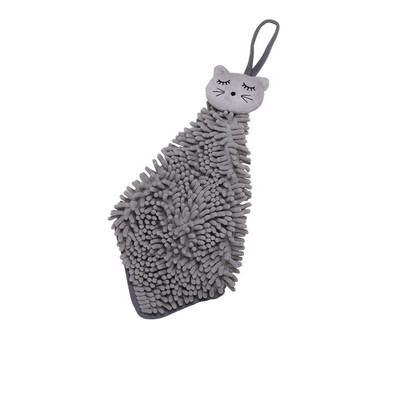 TECHOME Cartoon Animal Hands Rankšluostis Be pūkelių Švarus Virtuvės Vonios Tualetas Greitai džiūstantis rankšluostis Minkštas Valymas rankomis